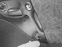 Обивка двери Opel Vectra B